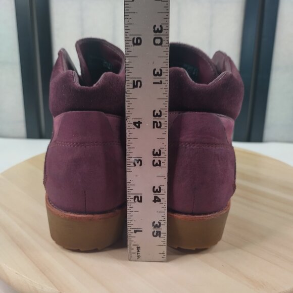 Teva De La Vina Dos Alpine Low Boot Burgundy Waterproof Women US 9.5 - Picture 9 of 16